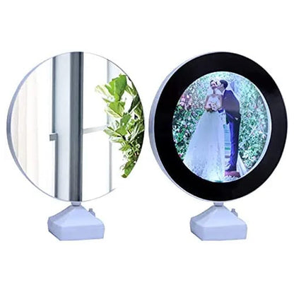 Personalized Magic Mirror Round Shape Frame