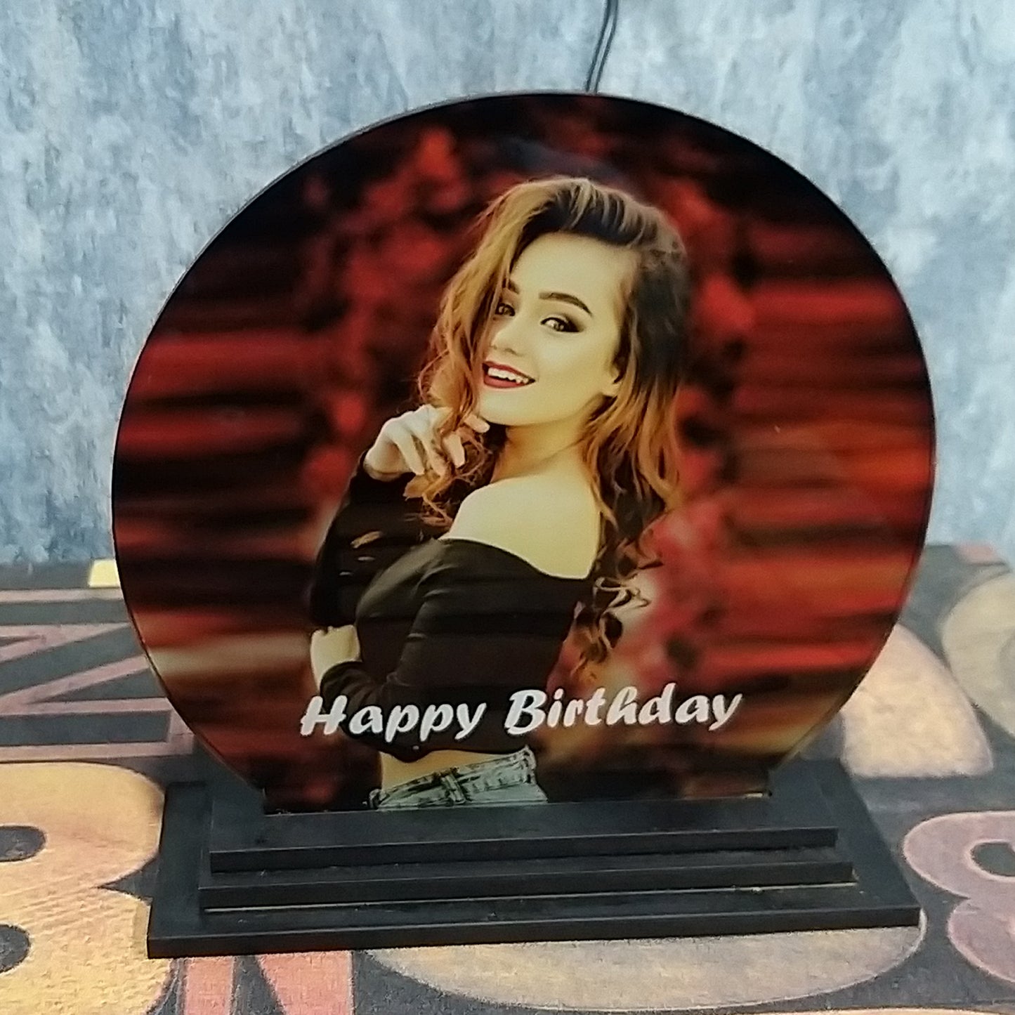 Personalized LED Acrylic Table Frame