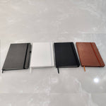 Customized Diary & Pen set | White