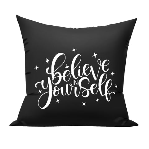 believe in yourself cushion