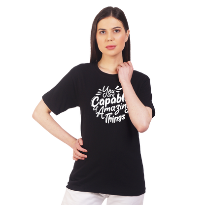 You are Capable of Amazing Things cotton T-shirt | T091