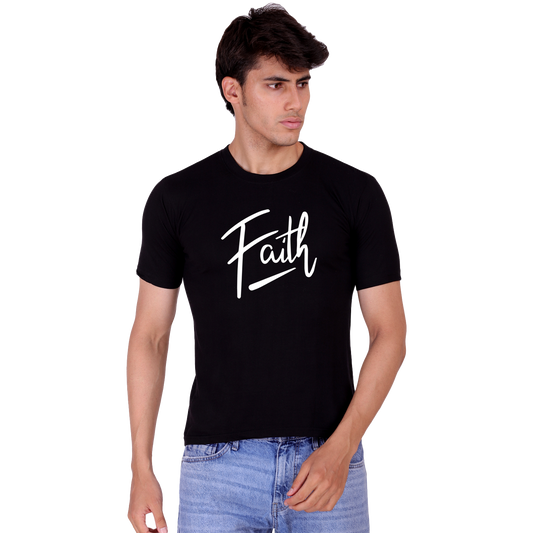 Faith cotton T-shirt | T090