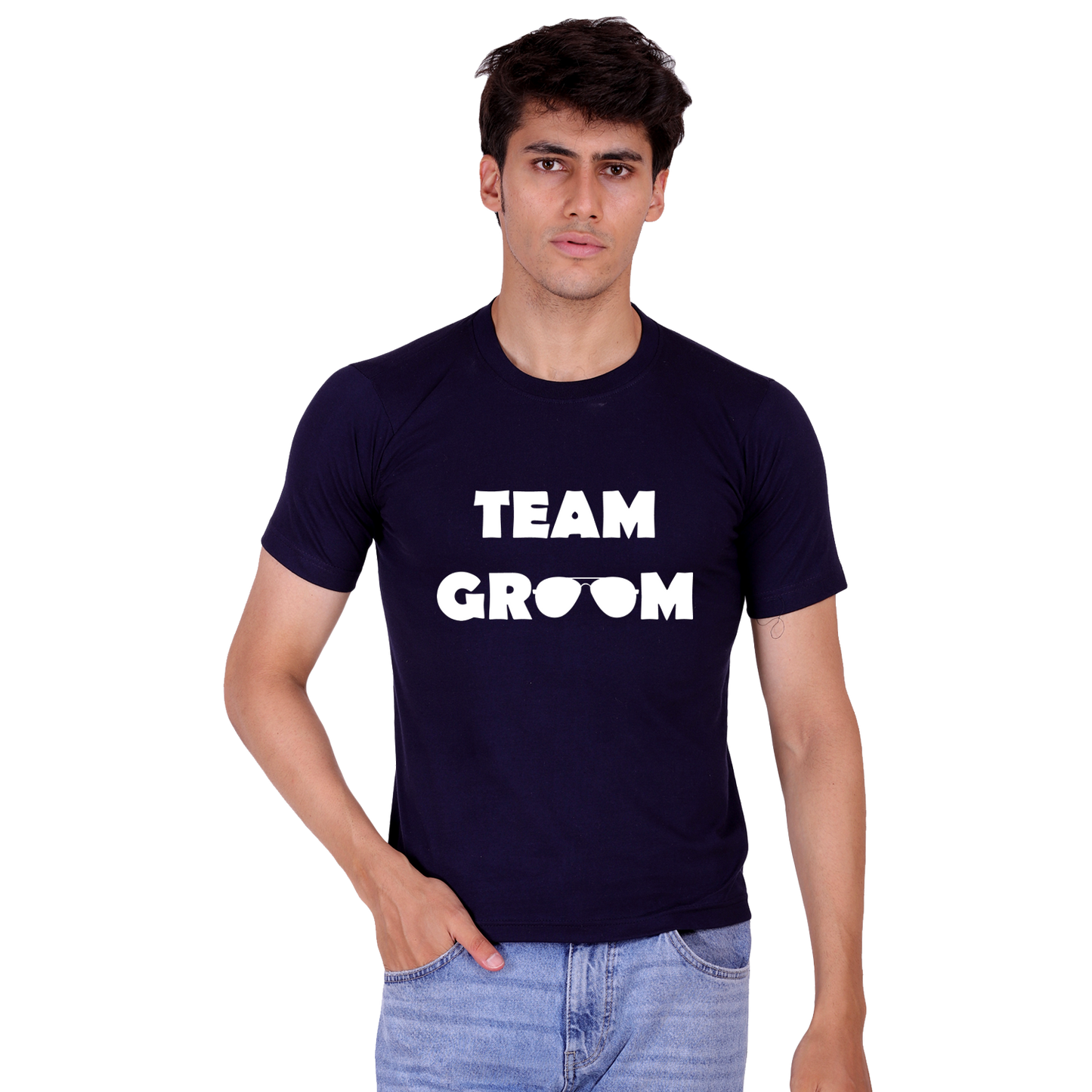 Team Groom Cotton T-shirt | T059