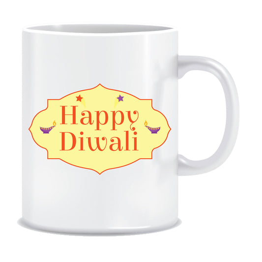 Diwali Printed Ceramic Coffee Tea Mug ED122