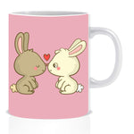 Rabbit in Love Coffee Mug | ED1414