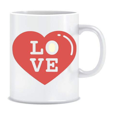 LOVE printed Ceramic Coffee Mug | ED363