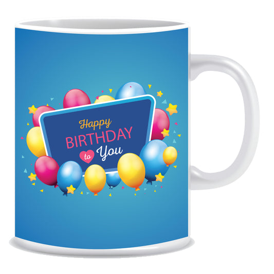 Happy Birthday to You Ceramic Coffee Mug -ED1374