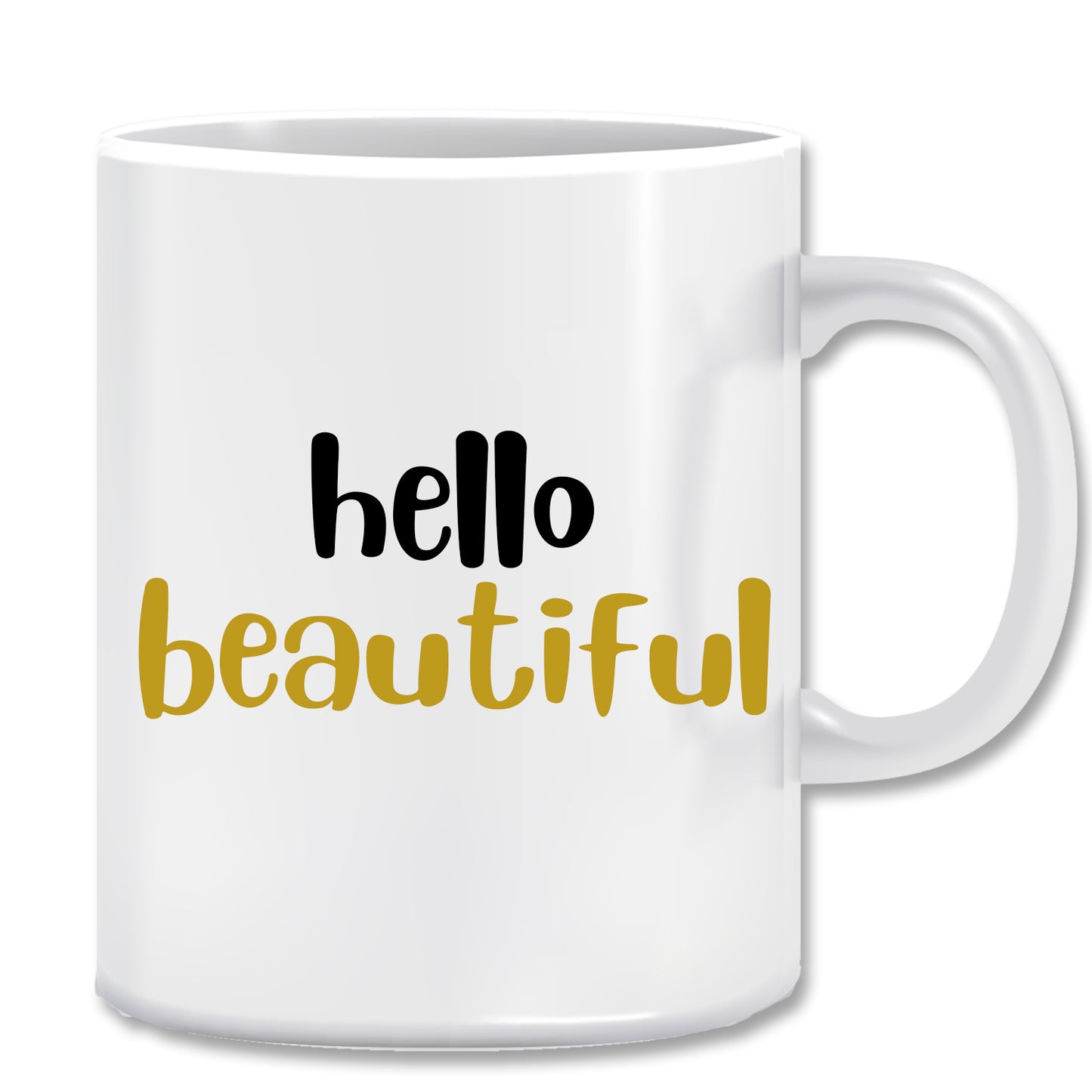 Hello Beautiful Ceramic Coffee Mug |ED1493