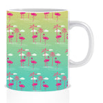 Bird Pattern Ceramic Coffee Mug -ED1385
