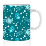 Hello Winter Printed Ceramic Coffee Mug -ED1422