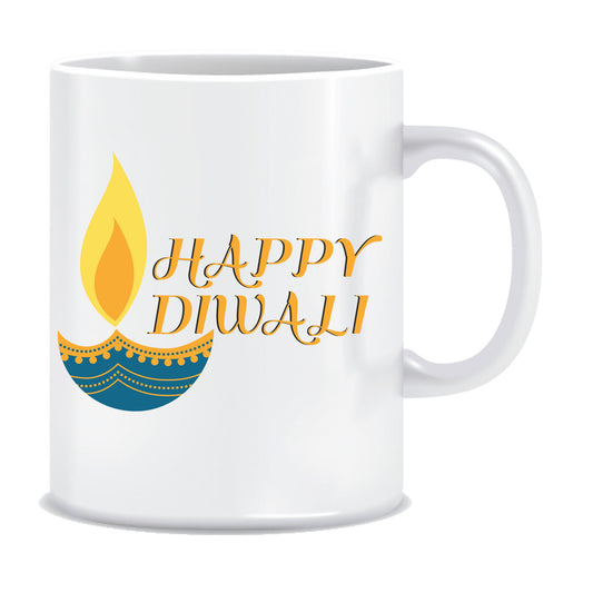 Happy Diwali Printed Ceramic Coffee Tea Mug ED120