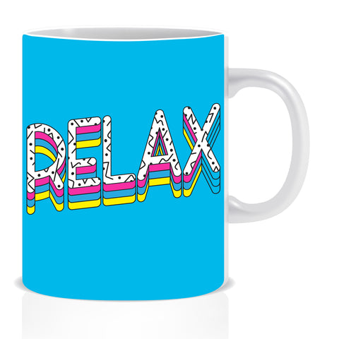 Relax Ceramic Coffee Mug -ED1375