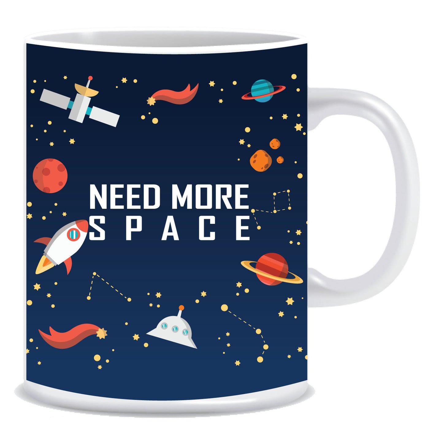 Need more space Ceramic Coffee Mug  -ED928