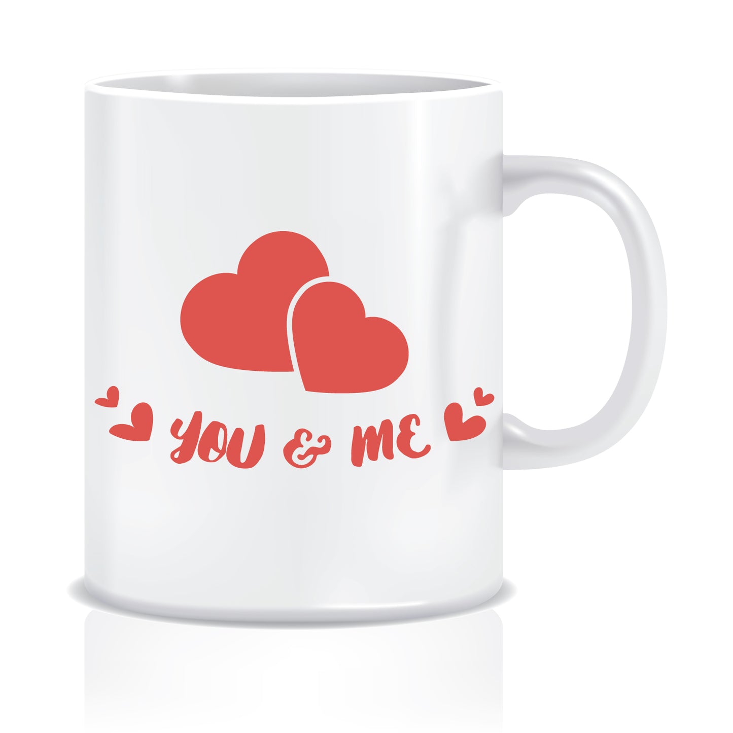 You & Me printed ceramic Coffee Mug | ED364