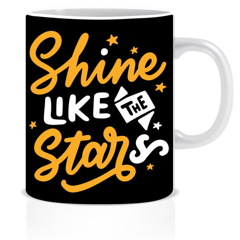 Shine Like The Star Ceramic Coffee Mug | ED1458