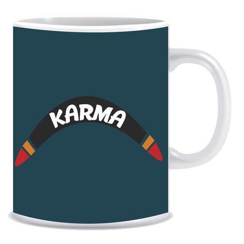 Karma Ceramic Coffee Mug -ED929