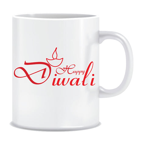 Happy Diwali Ideal gift Printed Ceramic Coffee Tea Mug ED117