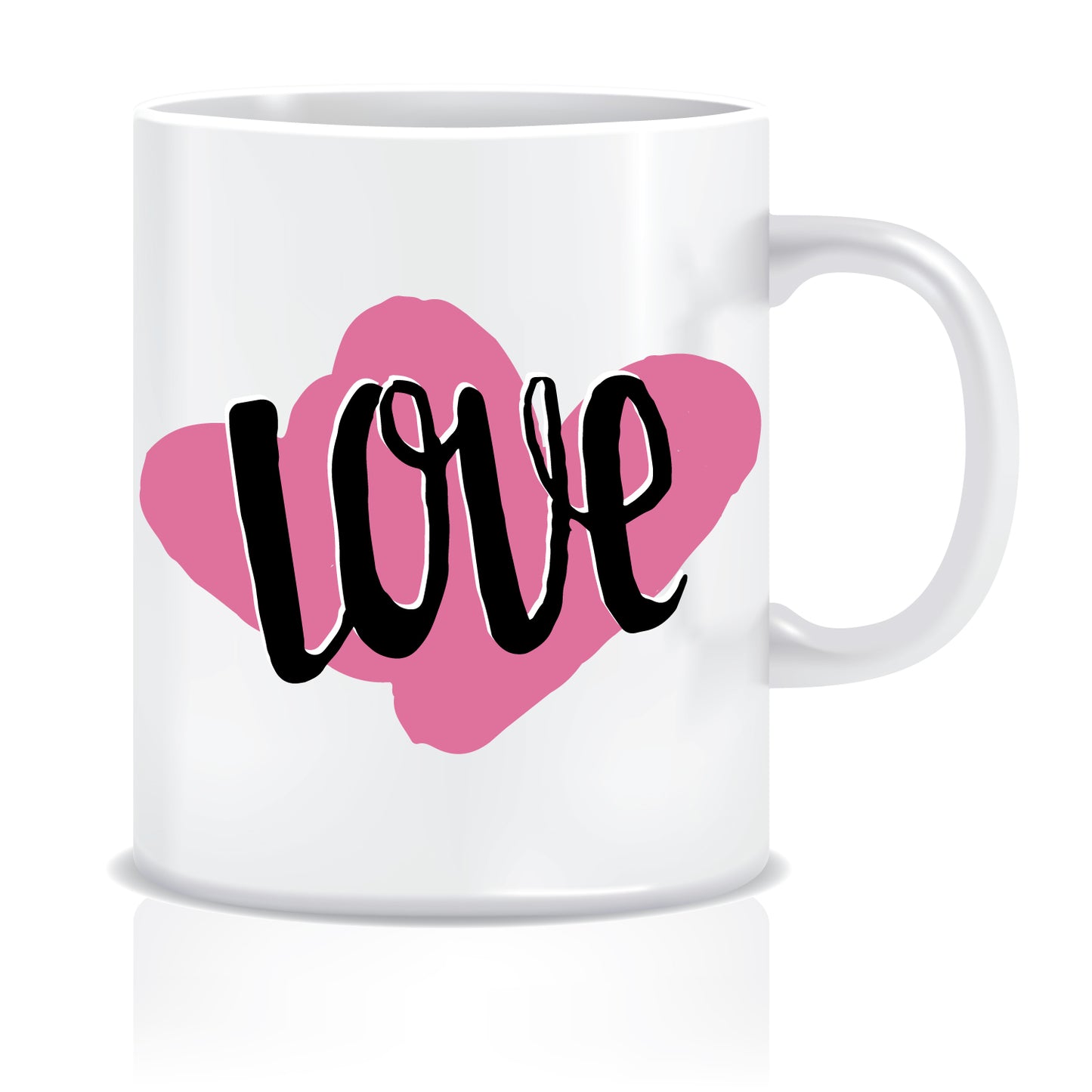 Love printed Ceramic Coffee Mug | ED393