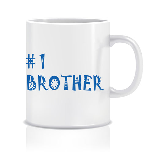 No. 1 Brother Ceramic Coffee Mug ED047