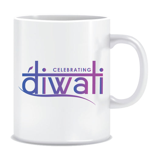 Diwali Greetings Printed Ceramic Coffee Mug ED098
