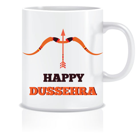 Happy Dussehra Diwali gifts Printed Ceramic Coffee Tea Mug ED103