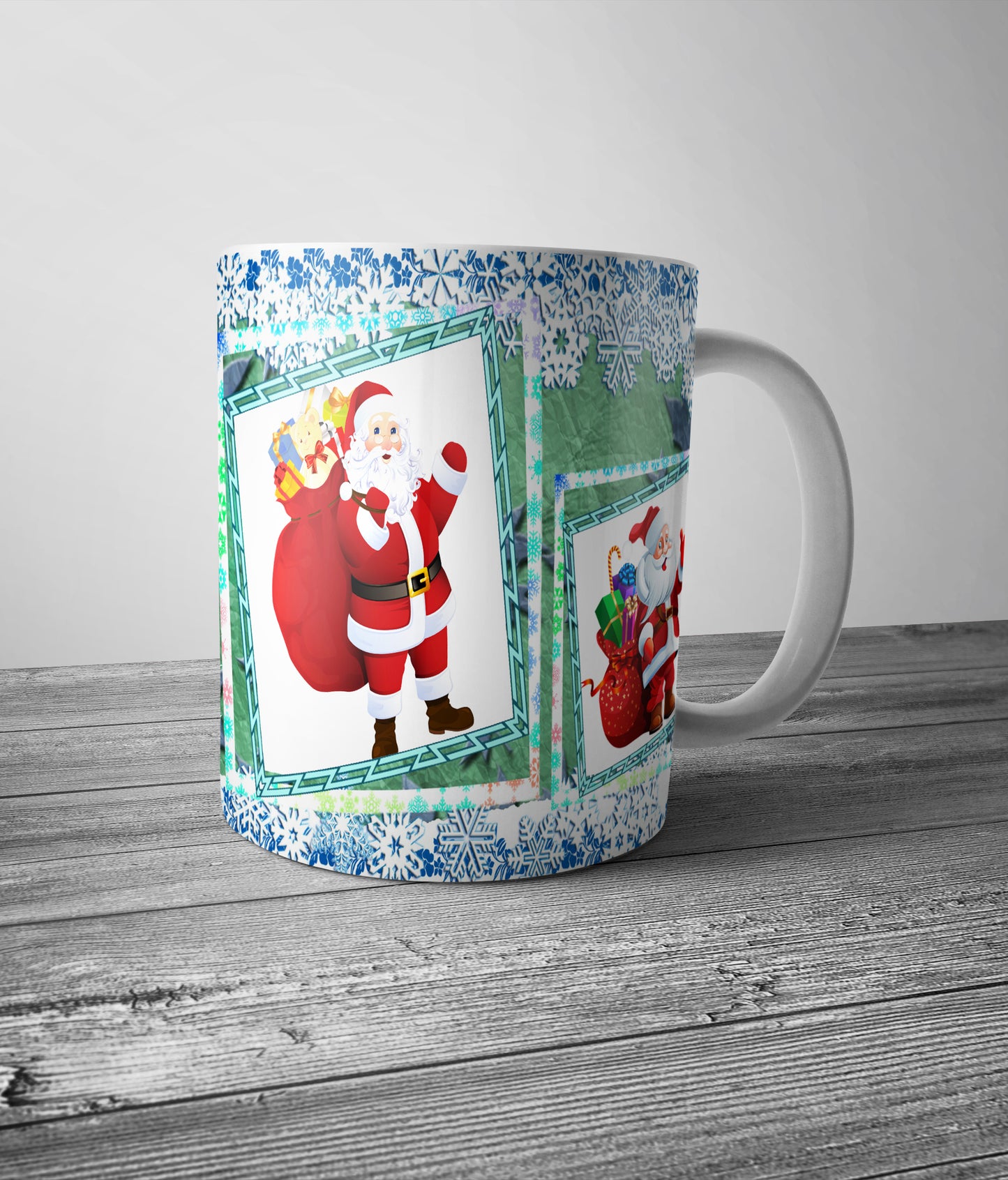 Merry Christmas Santa Ceramic Coffee Mug | ED920