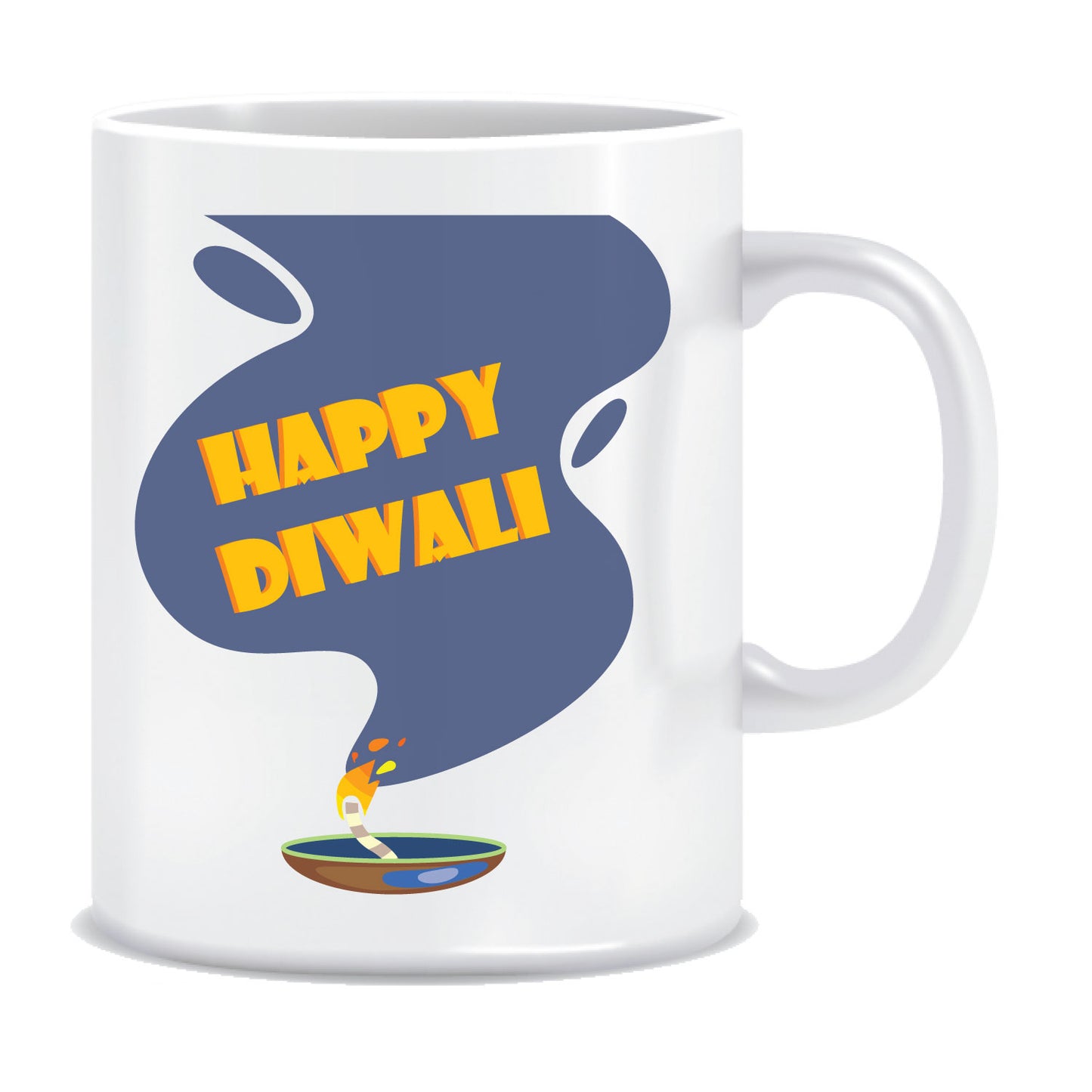 Happy Diwali Printed Ceramic Coffee Tea Mug ED113