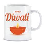 Diwali Greetings Happy Diwali Printed Ceramic Coffee Tea Mug ED114