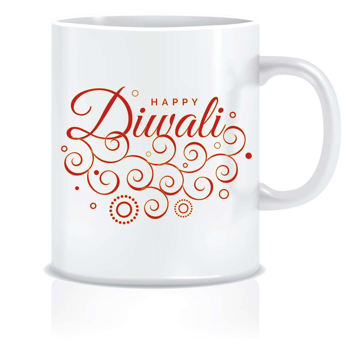 Diwali Gift Printed Ceramic Coffee Tea Mug ED105