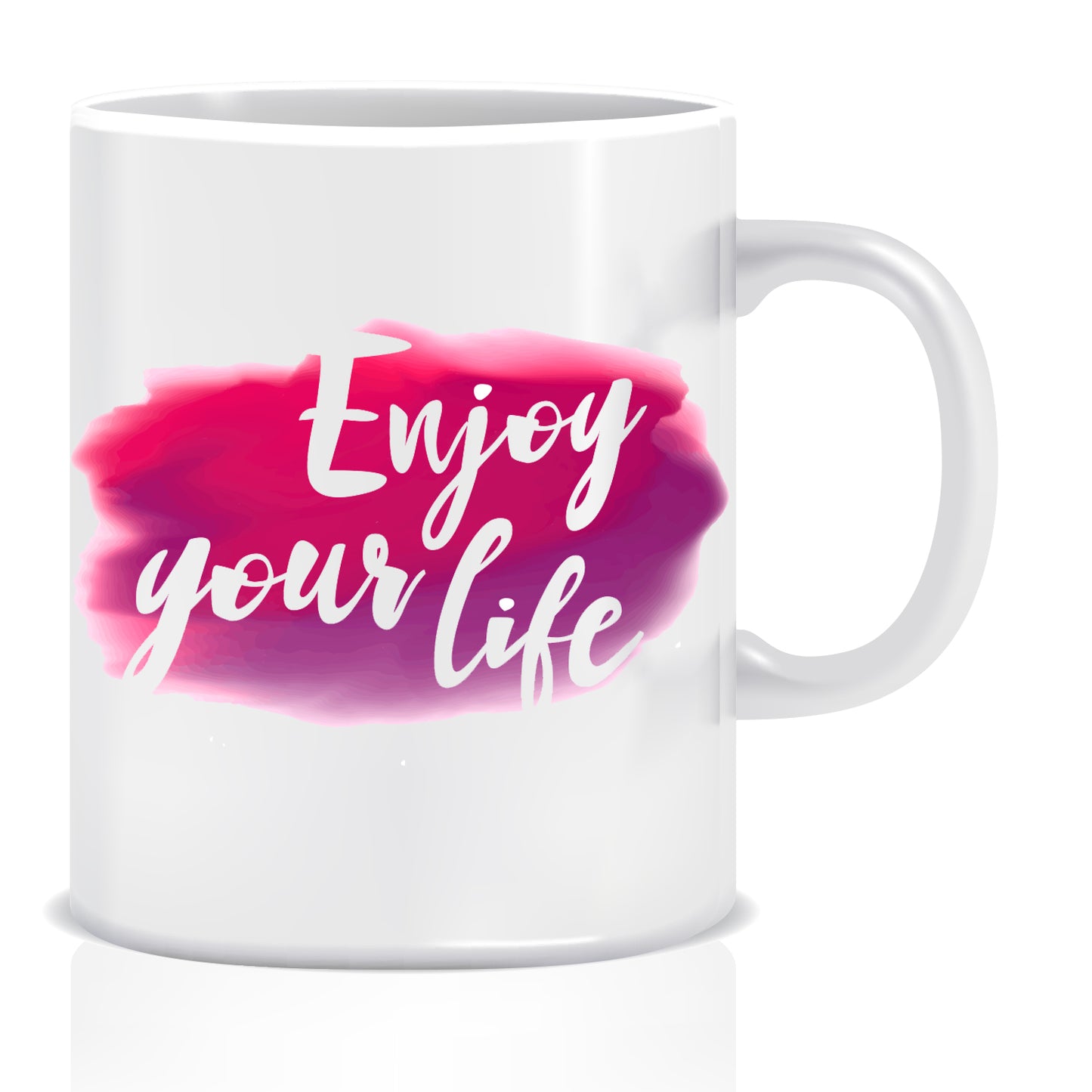 Enjoy Your Life Ceramic Coffee Mug -ED1368