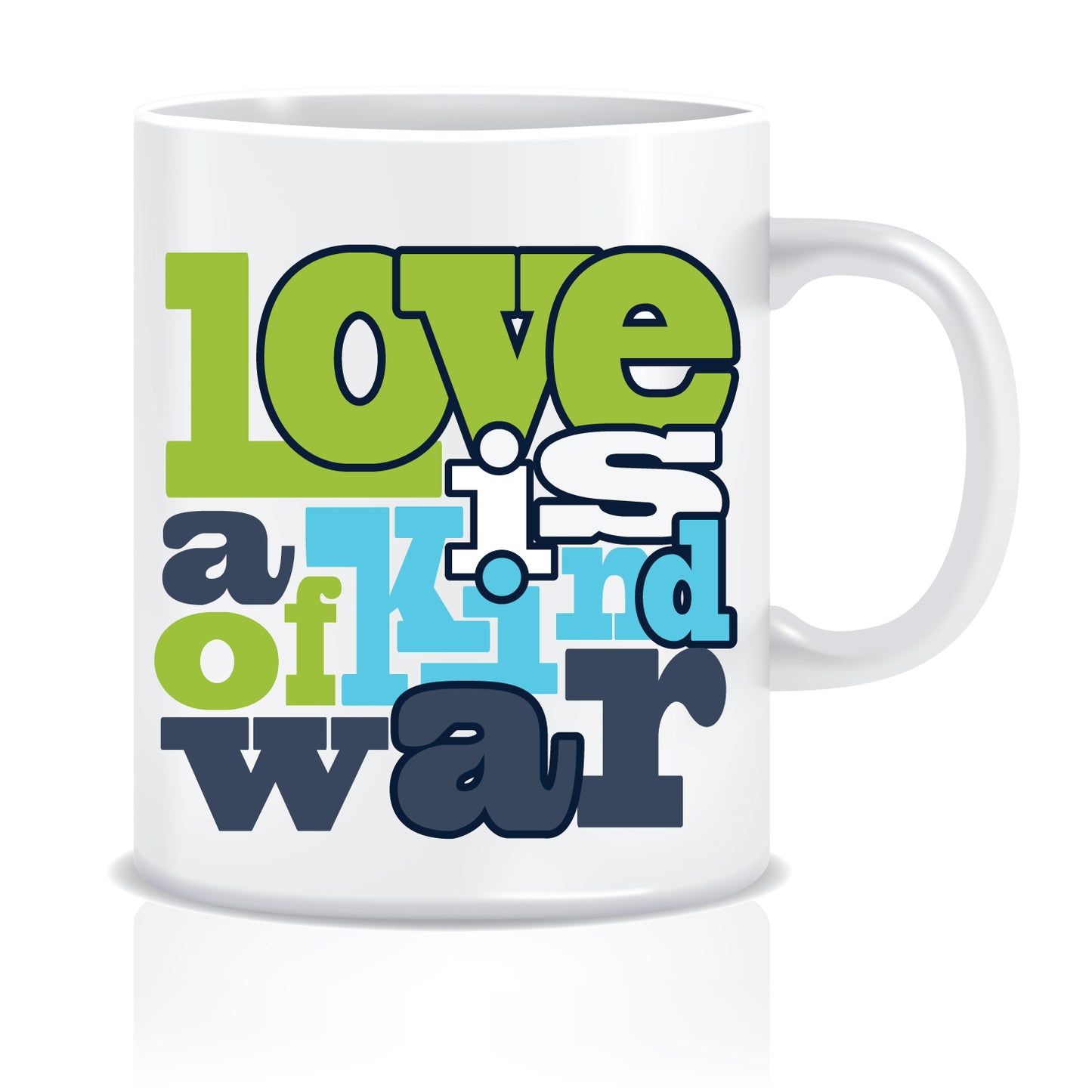 Love is a kind of War Coffee Mug | ED425