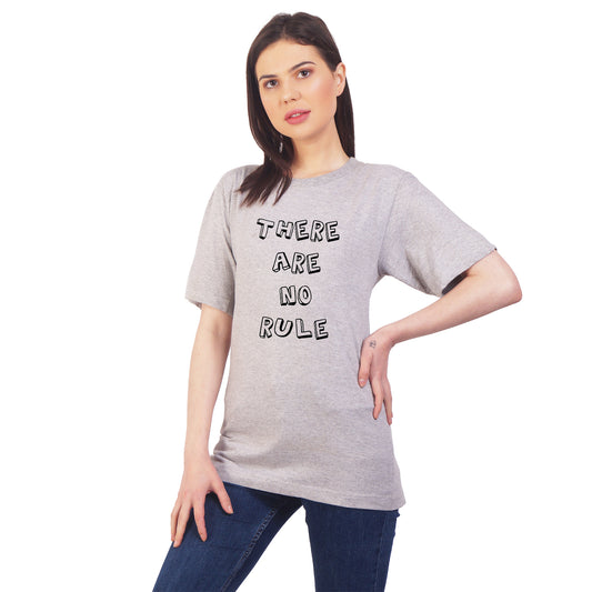 There Are No Rule cotton T-shirt | T015