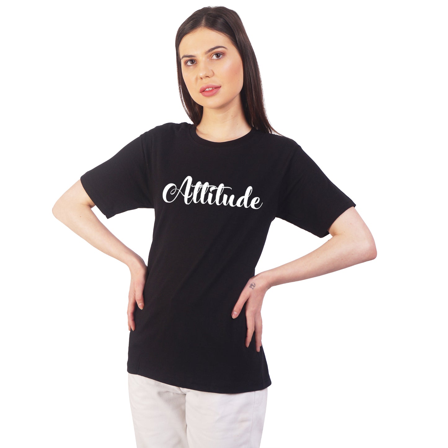 Attitude cotton T-shirt | T012