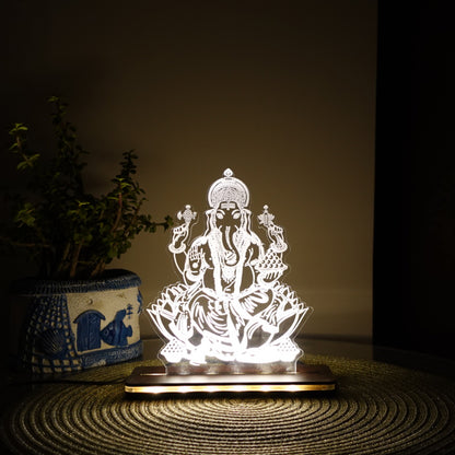 Lords Table Frame Buy Lord Ganesha LED table Frame – QuirkyGifts