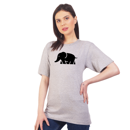Elephant print cotton T-shirt | T074