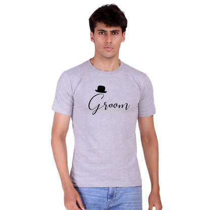 Groom Cotton T-shirt | T069