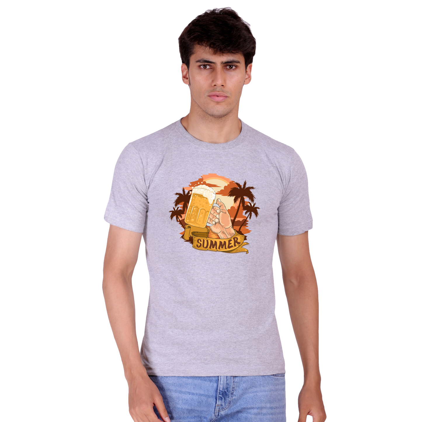 Summer Print cotton T-shirt | T137