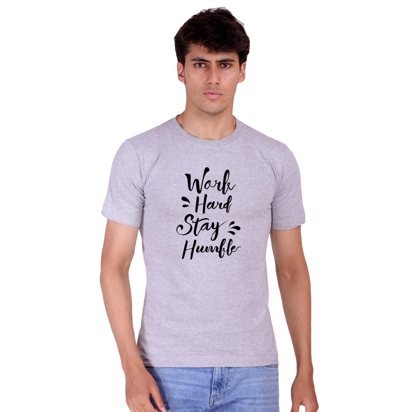 Work Hard Stay Humble Cotton T-shirt | T052