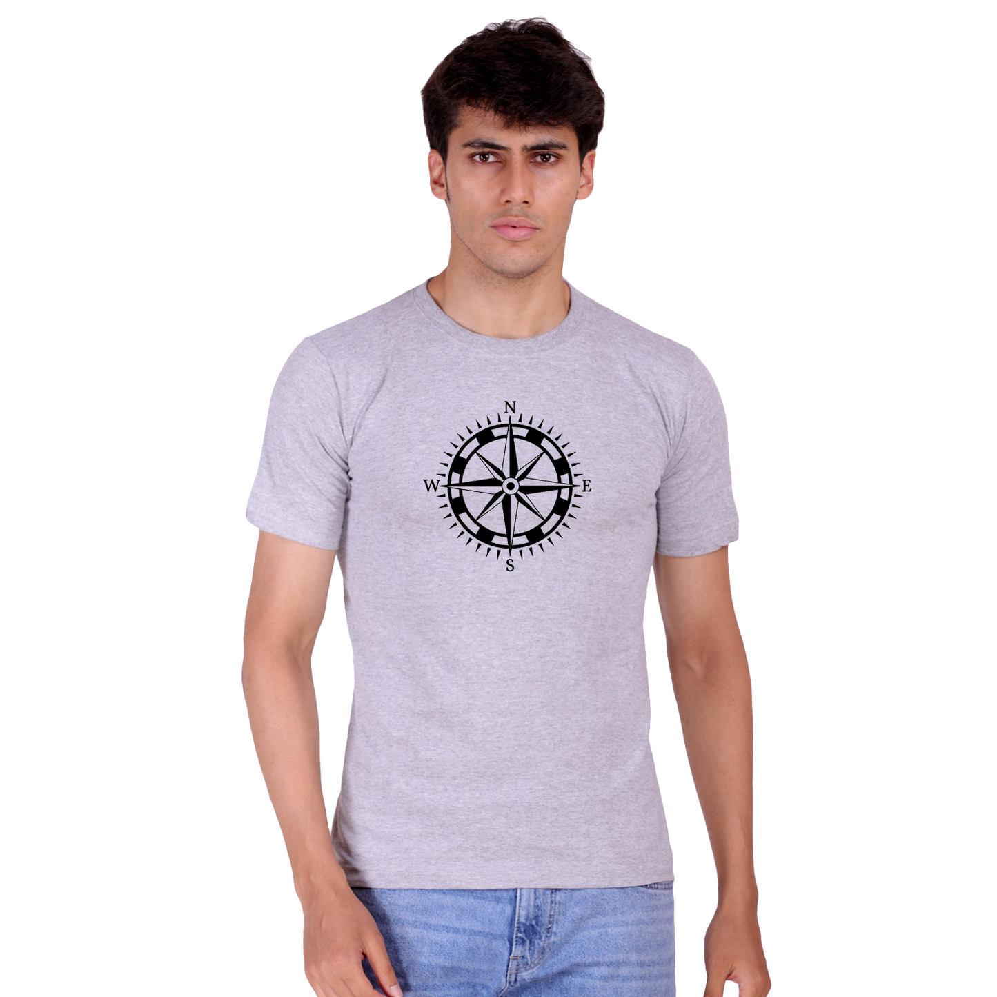 Compass cotton T-shirt | T092