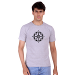 Compass cotton T-shirt | T092
