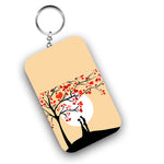 Couple Holding hands printed Key chain
