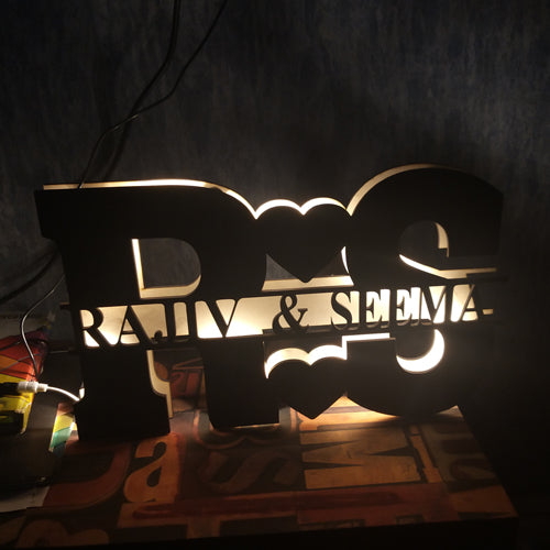 LED name Frames – QuirkyGifts