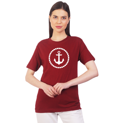 Anchor cotton T-shirt | T078