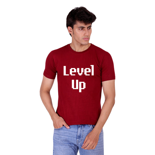 Level Up cotton T-shirt | T132