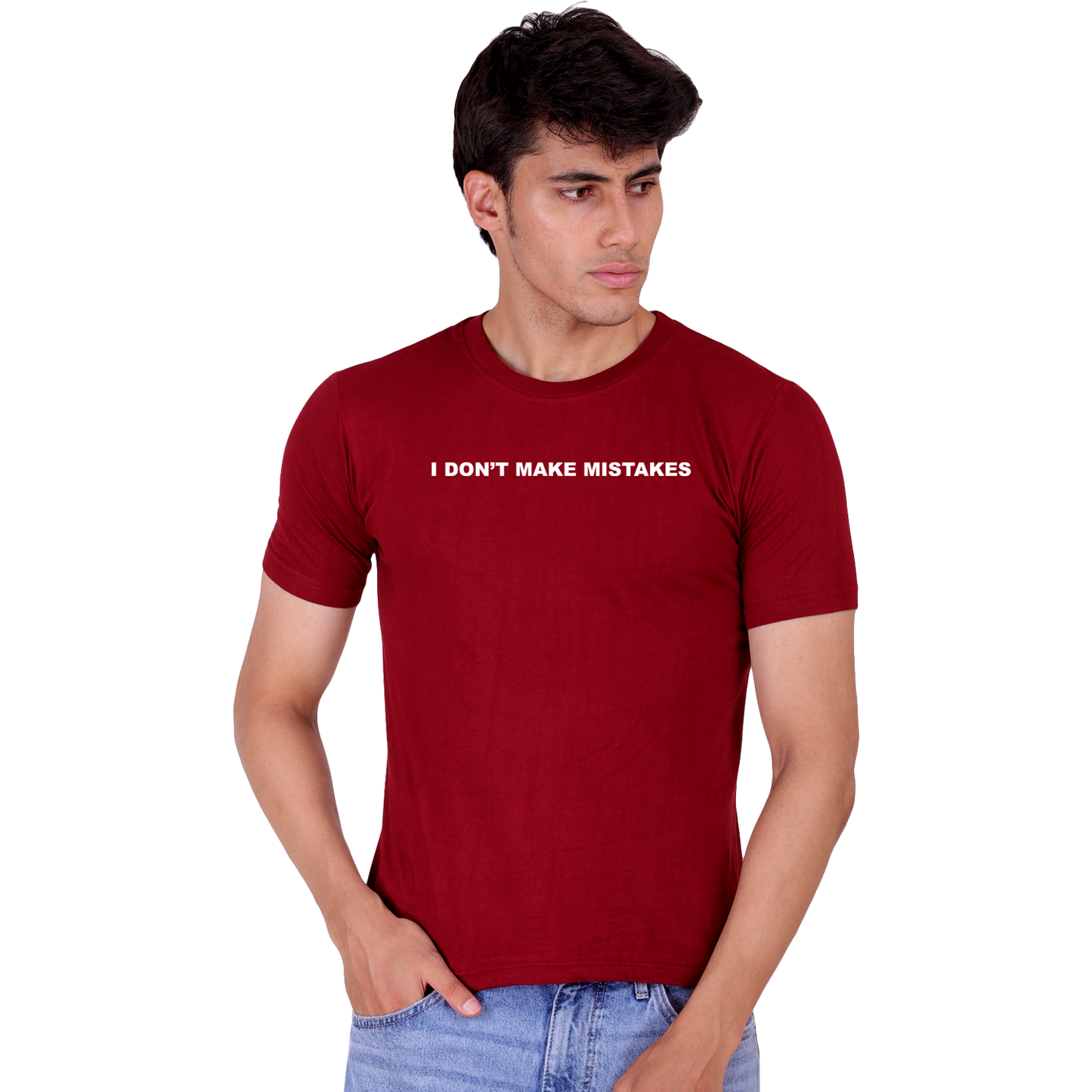 I don't make mistakes cotton T-shirt | T123