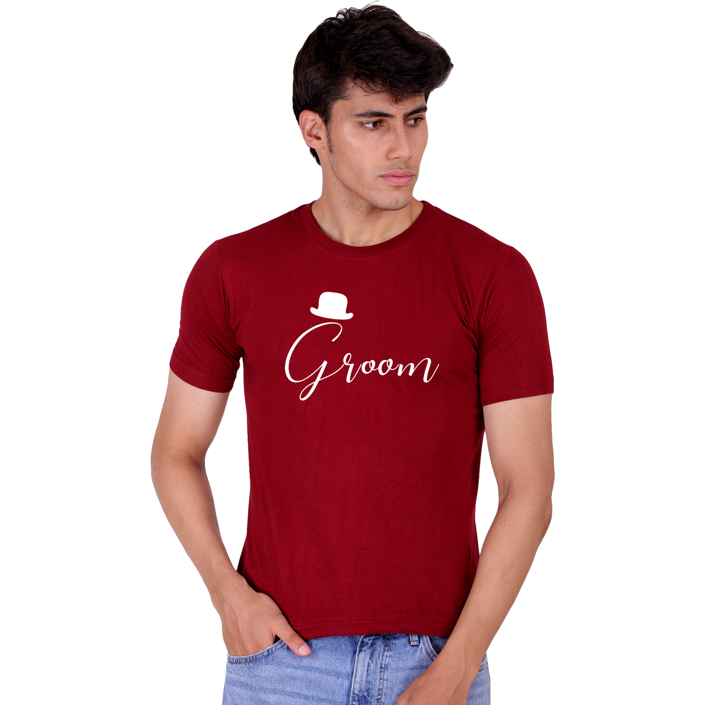 Groom Cotton T-shirt | T069