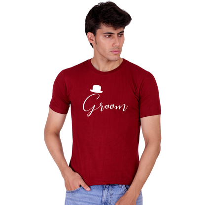 Groom Cotton T-shirt | T069