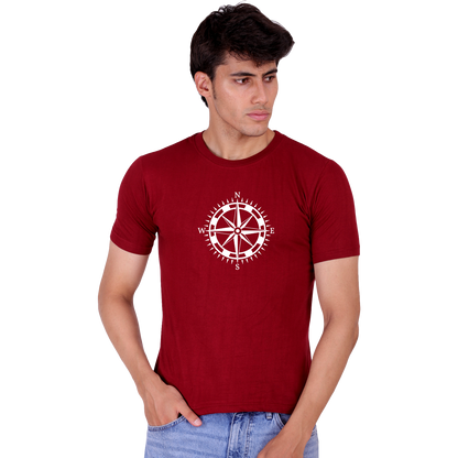 Compass cotton T-shirt | T092