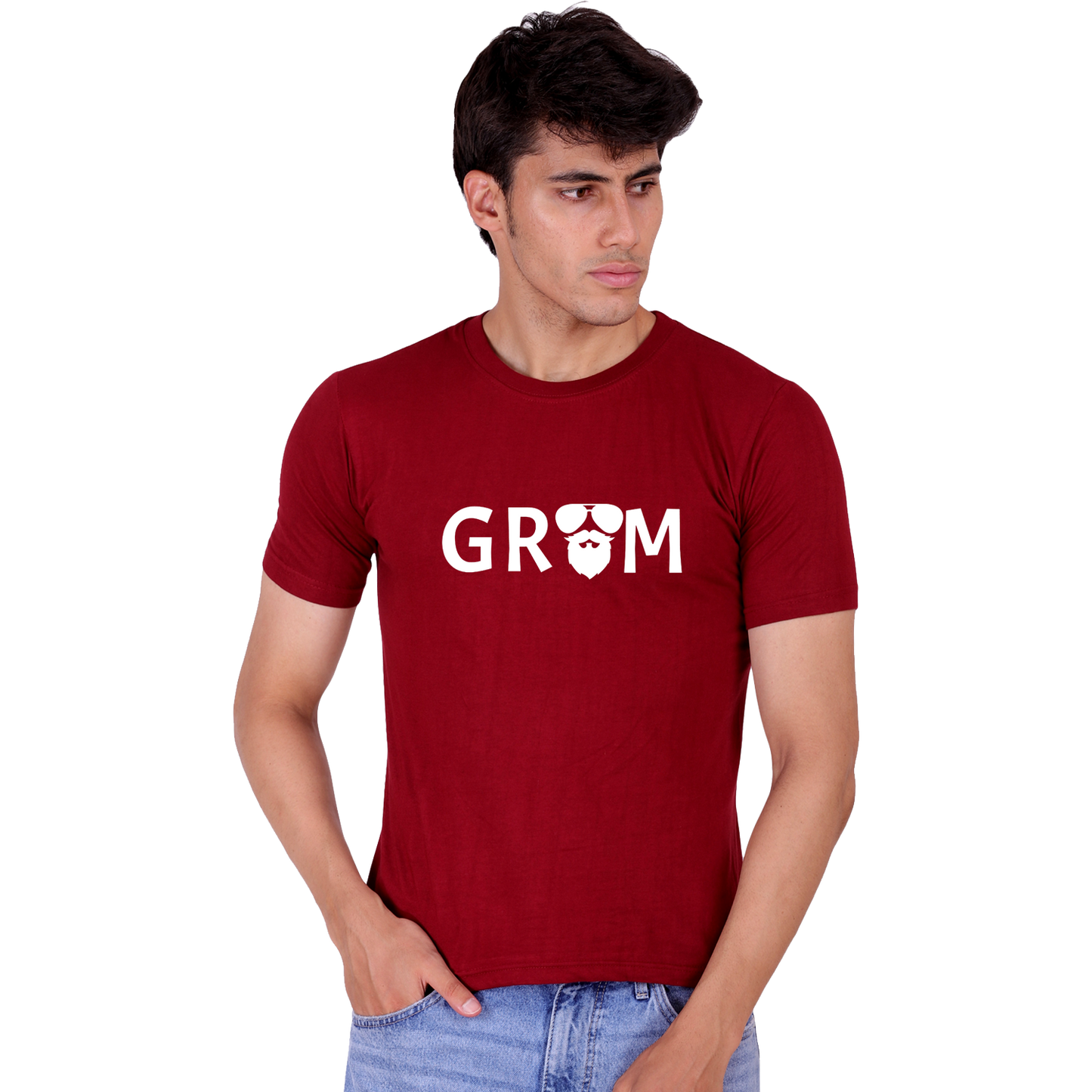 Groom Cotton T-shirt | T067