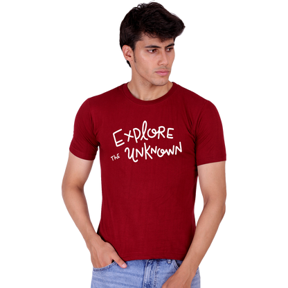 Explore The Unknown  Cotton T-shirt | T033